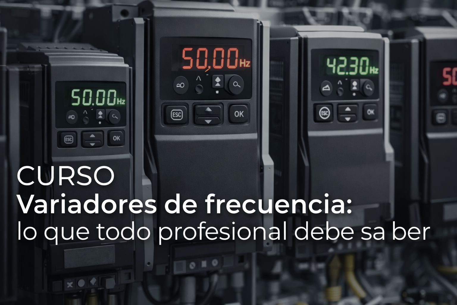 Curso de variadores de frecuencia (VDF)